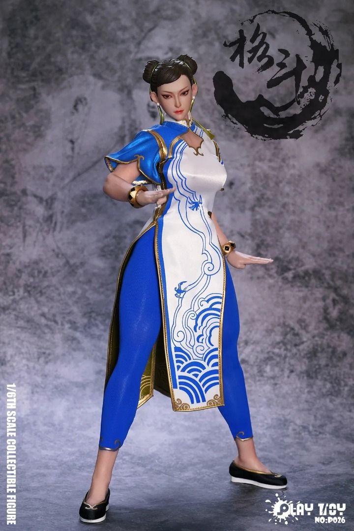 PLAY TOY 1/6 P026 格鬥女神 格斗女神 Chun Li 春麗 6th Generation 可動人偶