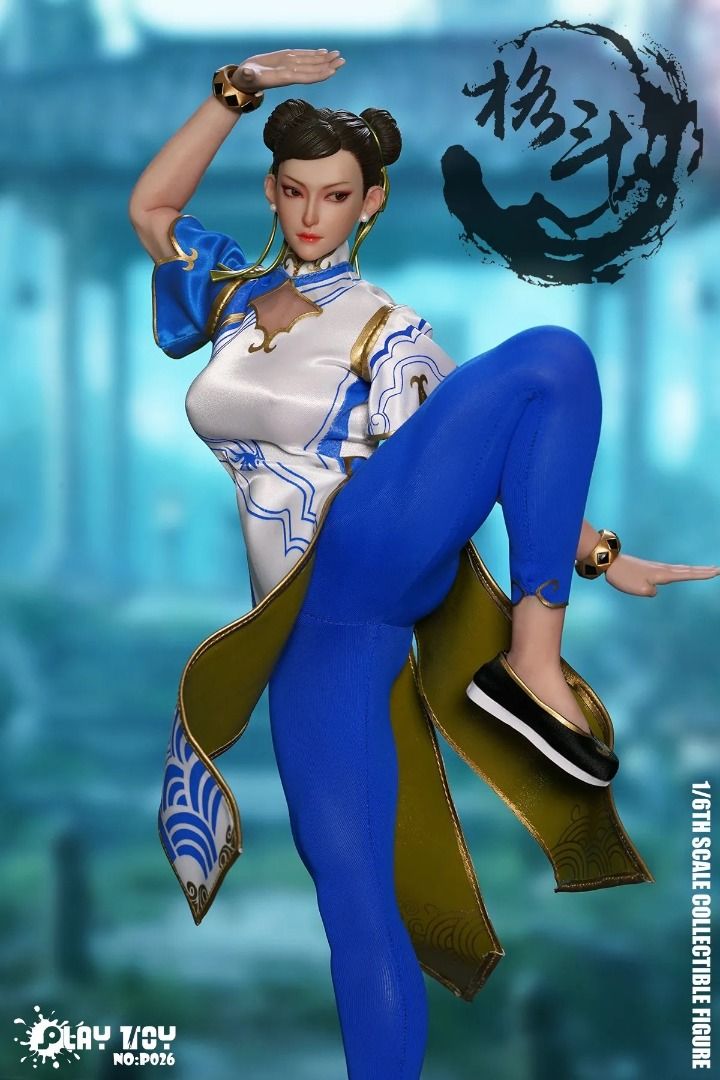 PLAY TOY 1/6 P026 格鬥女神 格斗女神 Chun Li 春麗 6th Generation 可動人偶