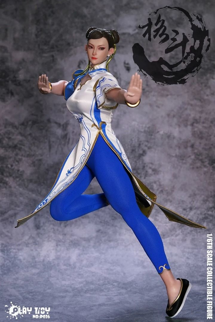 PLAY TOY 1/6 P026 格鬥女神 格斗女神 Chun Li 春麗 6th Generation 可動人偶