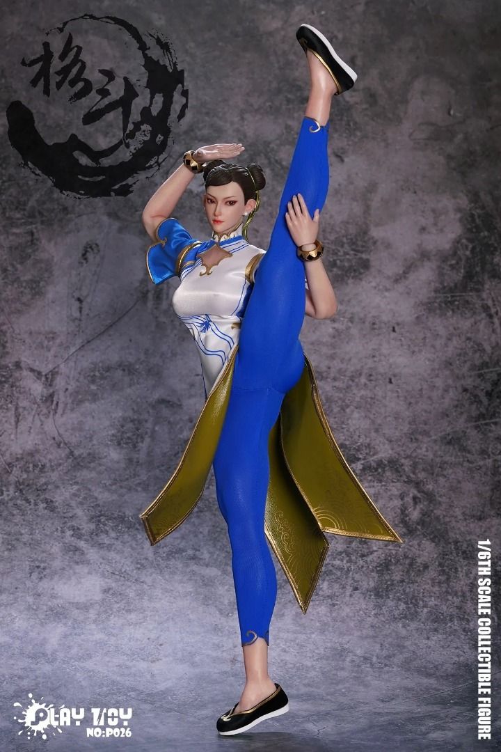 PLAY TOY 1/6 P026 格鬥女神 格斗女神 Chun Li 春麗 6th Generation 可動人偶