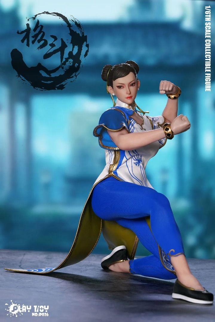 PLAY TOY 1/6 P026 格鬥女神 格斗女神 Chun Li 春麗 6th Generation 可動人偶