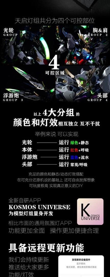 KOSMOS 萬象聚變 天啟 幻彩燈組