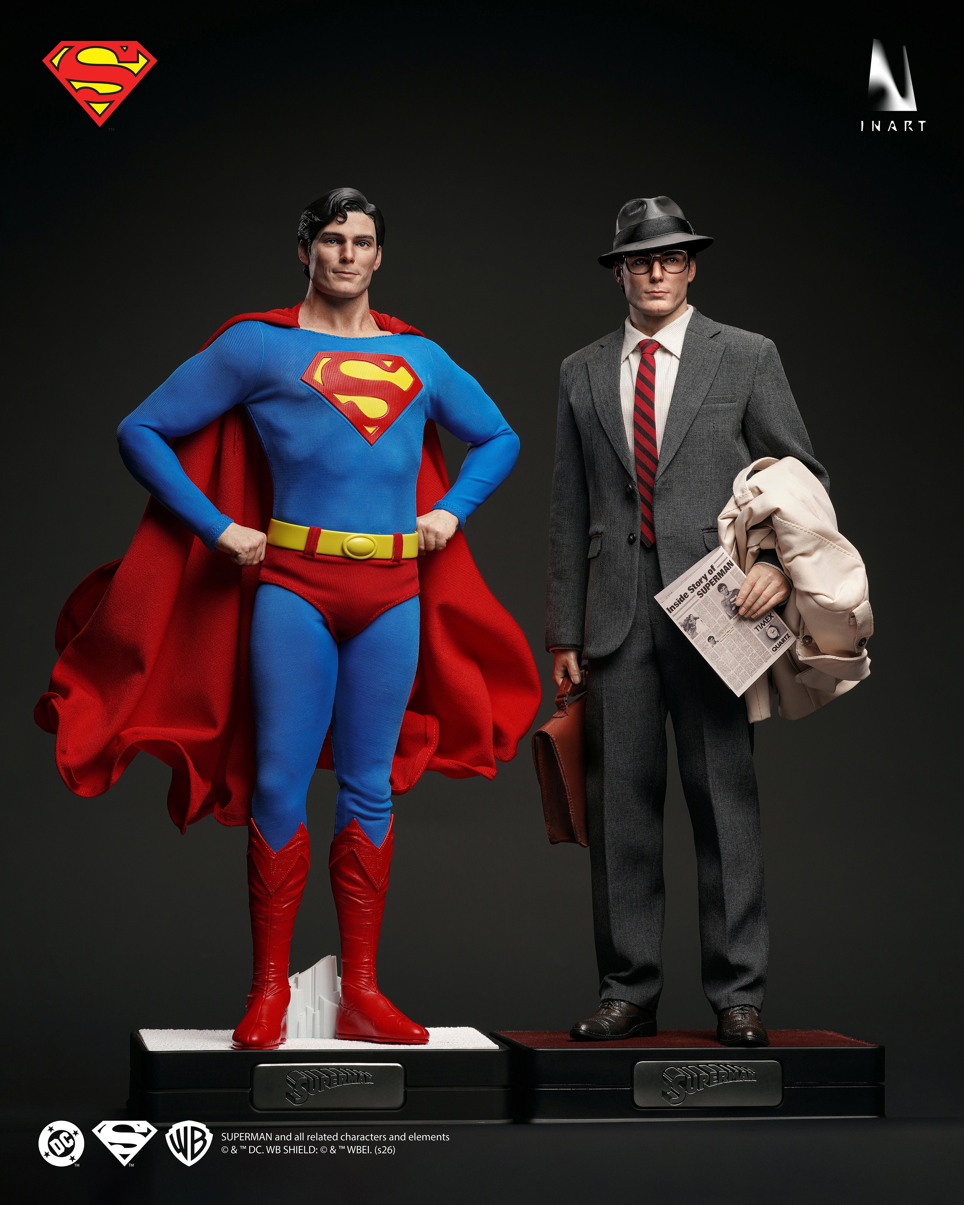 INART 1/6 Superman 超人 1978 可動人偶 標準版 豪華版