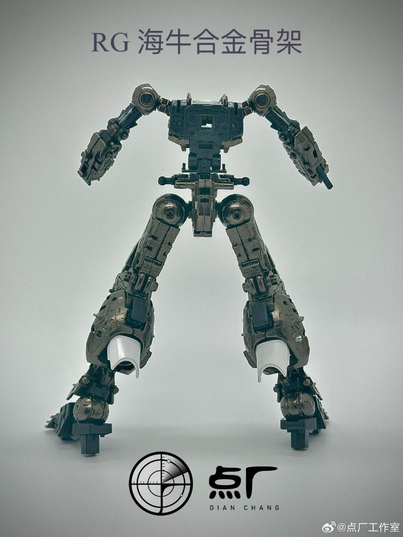 點廠 RG 1/144 海牛 合金⻣架 配件