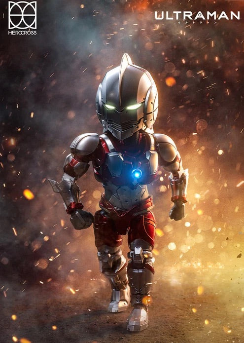 HEROCROSS HMF#086 Ultraman Suit 奧特曼 早田進次郎 可動成品