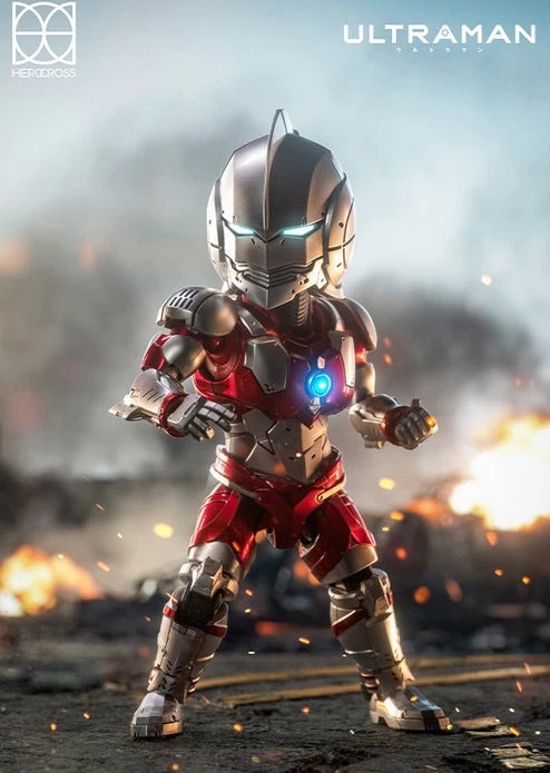 HEROCROSS HMF#086 Ultraman Suit 奧特曼 早田進次郎 可動成品