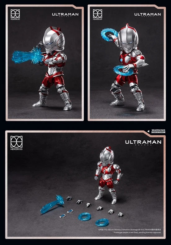HEROCROSS HMF#086 Ultraman Suit 奧特曼 早田進次郎 可動成品