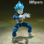 Bandai 1/12 SHF 超級撒亞人 SSGSS 藍髮 神 比達 堅定不移的撒亞人的驕傲 可動人偶