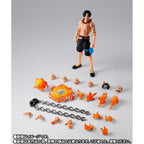 Bandai 魂限 1/12 SHF 海賊王 波特卡斯 D 艾斯 頂上戰爭 One piece PORTGAS D ACE MARINEFORD 可動人偶