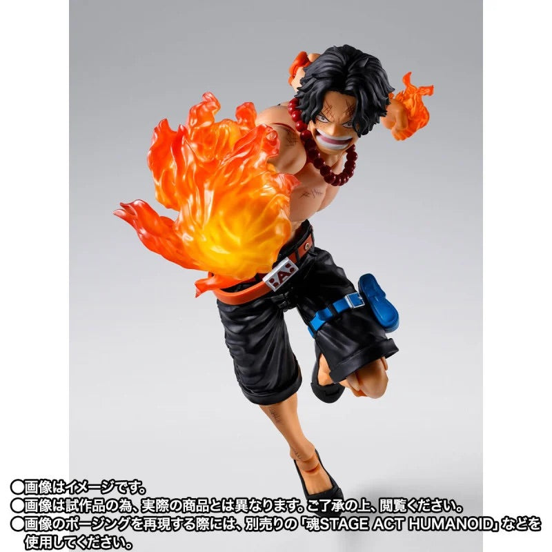 Bandai 魂限 1/12 SHF 海賊王 波特卡斯 D 艾斯 頂上戰爭 One piece PORTGAS D ACE MARINEFORD 可動人偶
