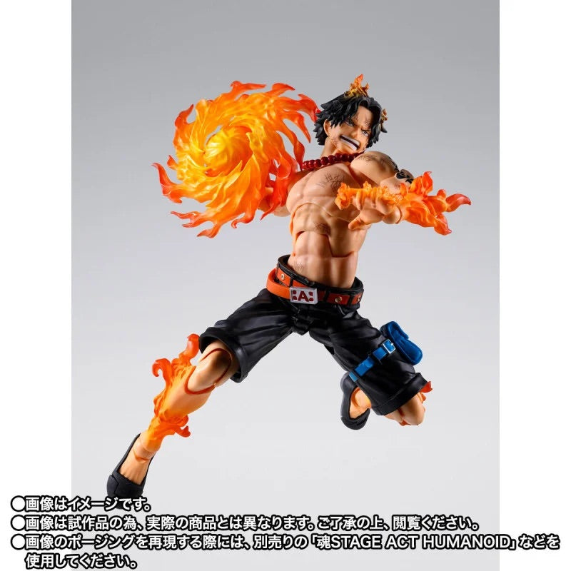 Bandai 魂限 1/12 SHF 海賊王 波特卡斯 D 艾斯 頂上戰爭 One piece PORTGAS D ACE MARINEFORD 可動人偶
