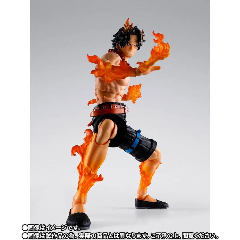 Bandai 魂限 1/12 SHF 海賊王 波特卡斯 D 艾斯 頂上戰爭 One piece PORTGAS D ACE MARINEFORD 可動人偶