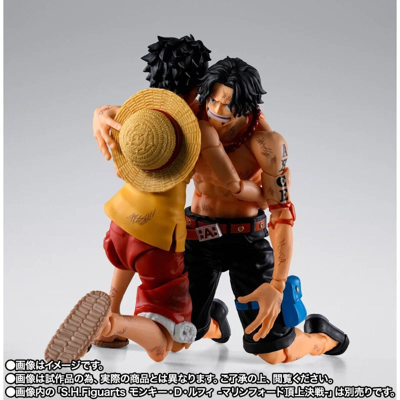 Bandai 魂限 1/12 SHF 海賊王 波特卡斯 D 艾斯 頂上戰爭 One piece PORTGAS D ACE MARINEFORD 可動人偶