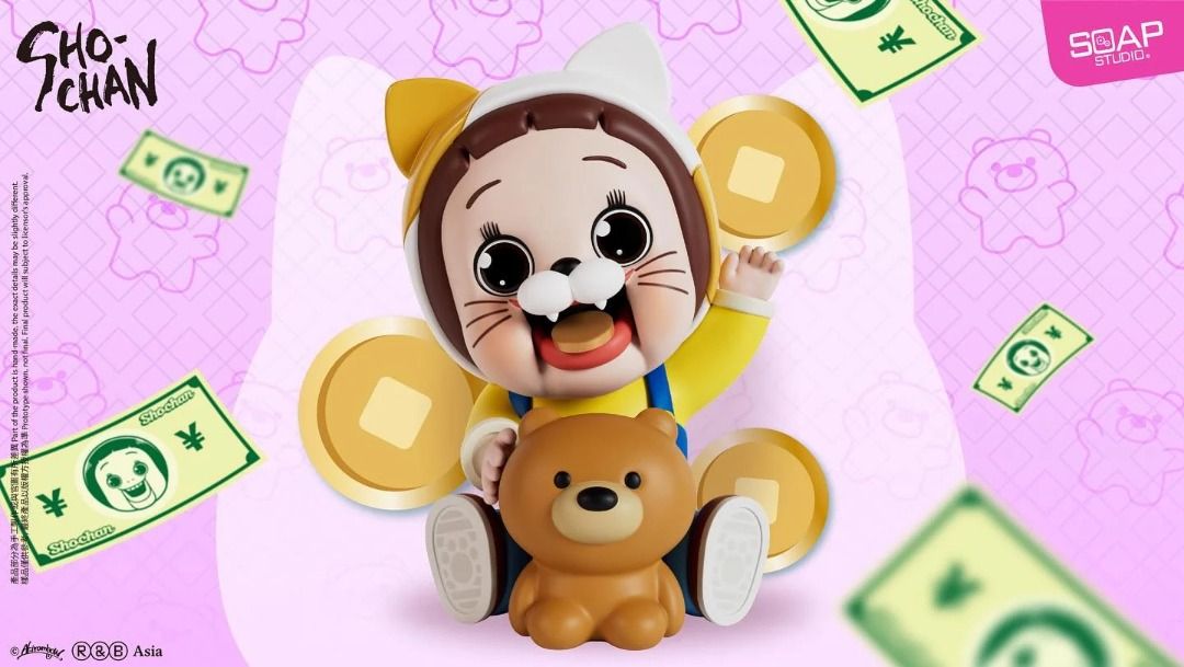 Soap Studio SHO CHAN Maneki neko 小燦 燦子招財貓 人偶