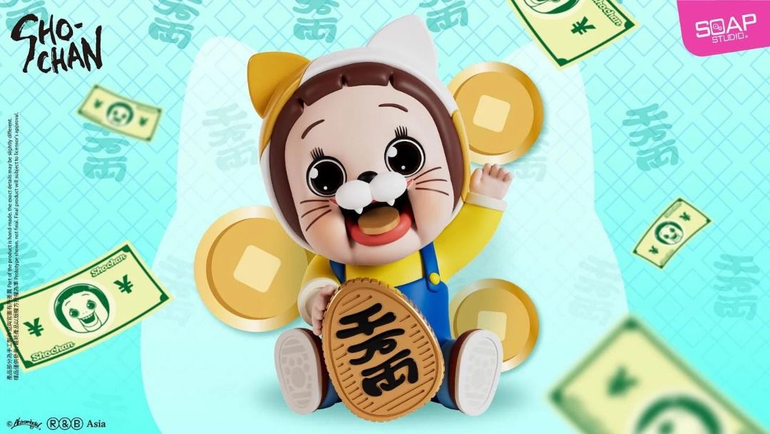 Soap Studio SHO CHAN Maneki neko 小燦 燦子招財貓 人偶