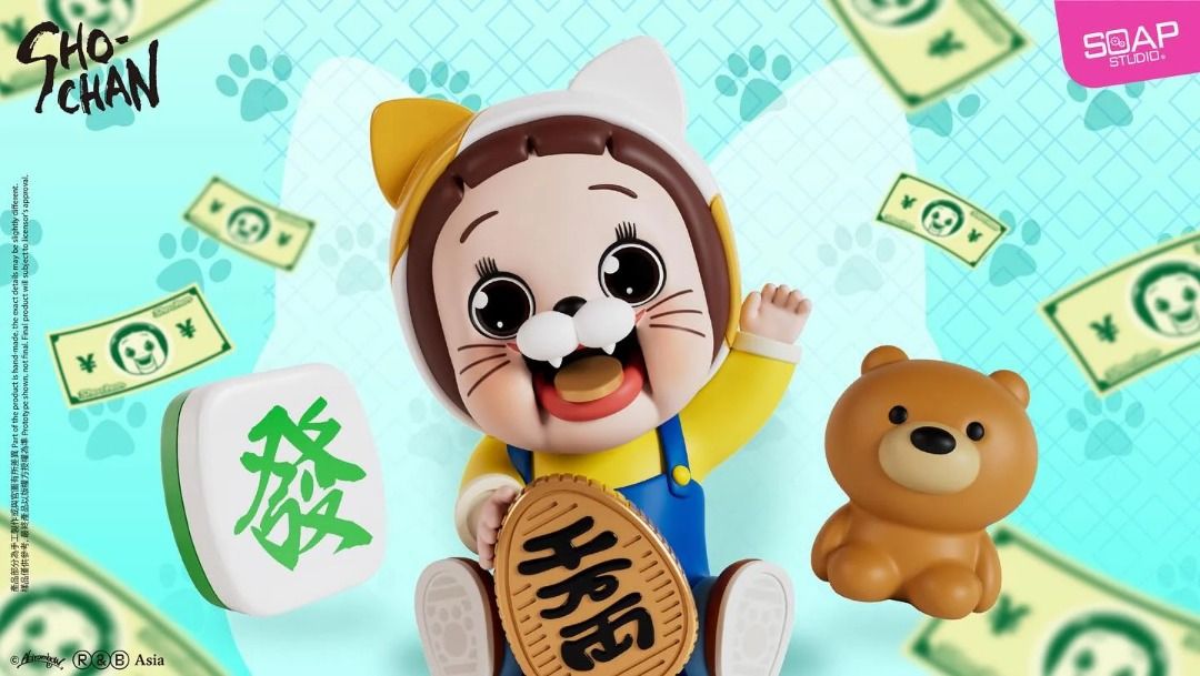 Soap Studio SHO CHAN Maneki neko 小燦 燦子招財貓 人偶