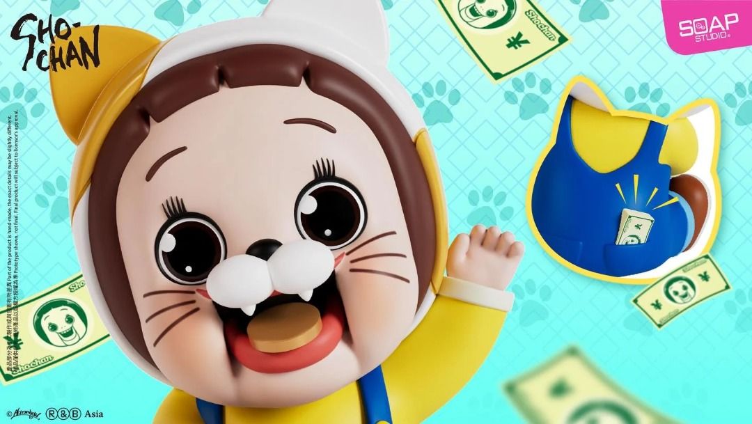 Soap Studio SHO CHAN Maneki neko 小燦 燦子招財貓 人偶