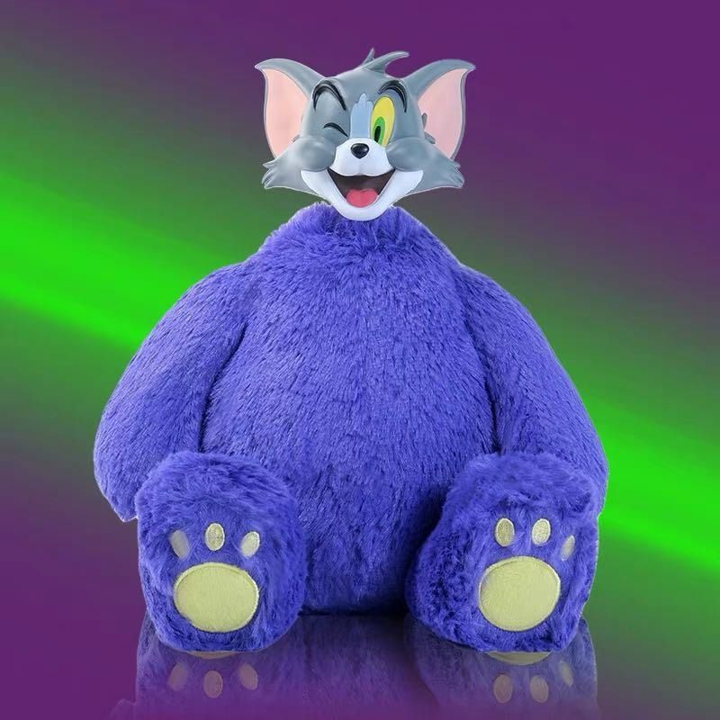 Soap Studio x coca cola Tom and Jerry Plush Teddy Bear polar Bear Figure (Fusion Acid Ver.)