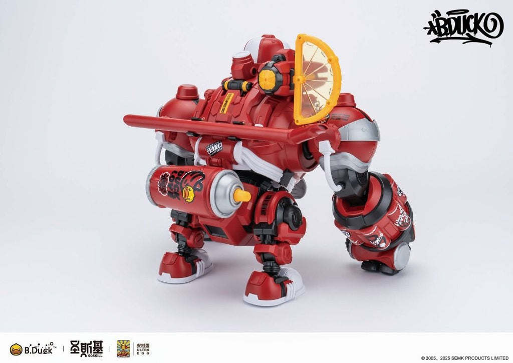 SOSKILL 聖斯基 X 安村蛋 B Duck 嘻哈達克 可樂鴨 HIPHOP DUCK 拼裝模型