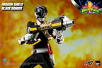 THREEZERO FigZero 1/6 Mighty Morphin Power Rangers Dragon Shield Black Ranger 新 恐龍戰隊 &nbsp;裝甲 黑戰士 可動人偶