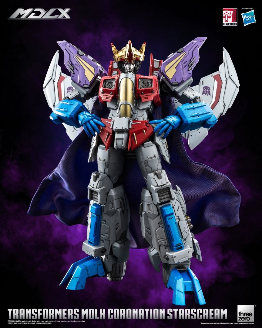 Threezero MDLX Coronation Starscream 帝王星星叫 Transformers 變形金剛 合金成品