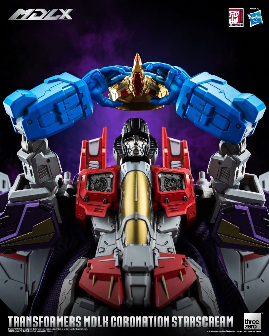Threezero MDLX Coronation Starscream 帝王星星叫 Transformers 變形金剛 合金成品