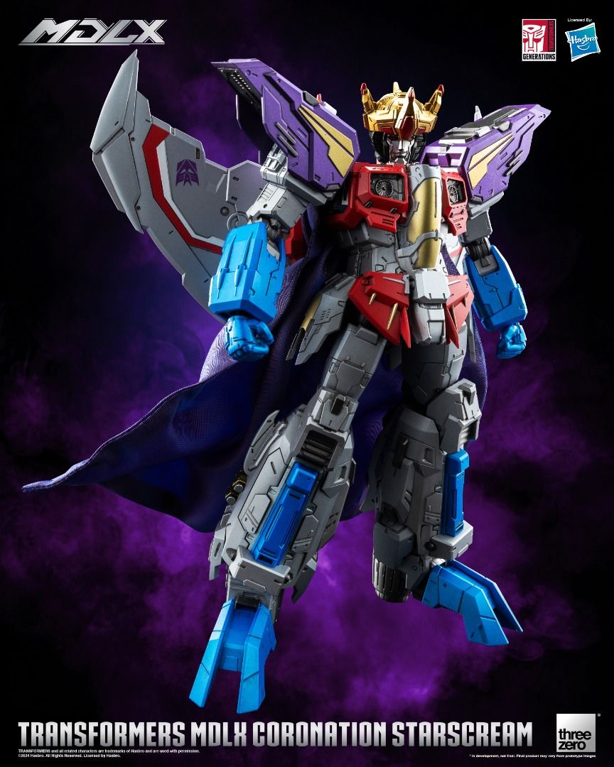 Threezero MDLX Coronation Starscream 帝王星星叫 Transformers 變形金剛 合金成品