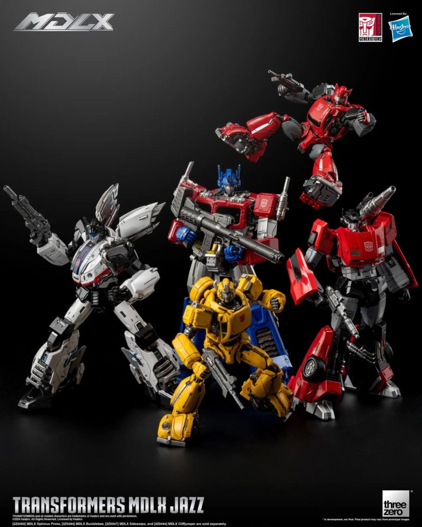 Threezero MDLX Jazz 爵士 Transformers 變形金剛 合金成品