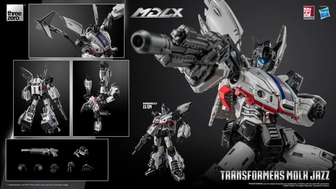 Threezero MDLX Jazz 爵士 Transformers 變形金剛 合金成品