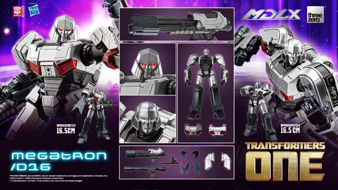 Threezero MDLX Transformers One Megatron D16 麥加登 威震天 合金成品
