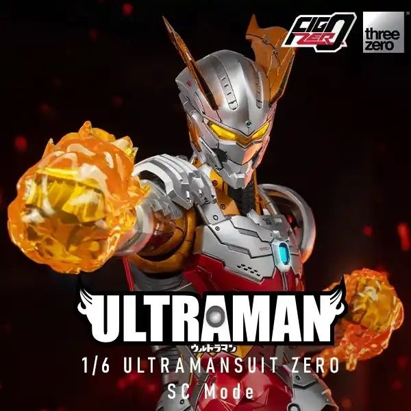 Threezero FigZero 1/6 ULTRAMAN SUIT ZERO SC Mode 超人 機動奧特曼 機動奥特曼裝甲 賽羅 強壯日冕型 可動人偶