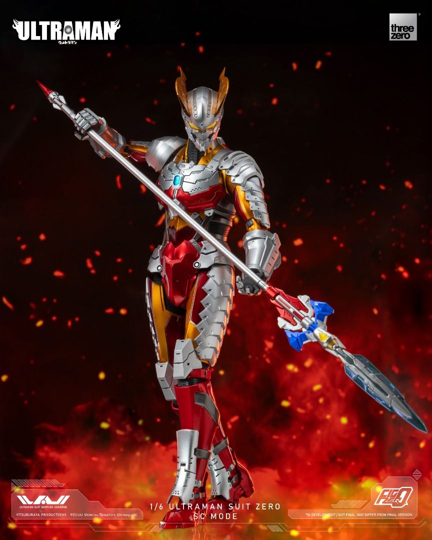 Threezero FigZero 1/6 ULTRAMAN SUIT ZERO SC Mode 超人 機動奧特曼 機動奥特曼裝甲 賽羅 強壯日冕型 可動人偶