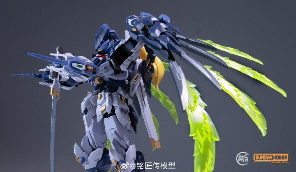 銘匠傳 x SUNDAY HOBBY 天狗判官 義經 合金骨架 拼裝模型