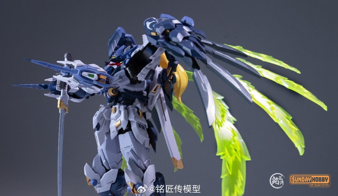 銘匠傳 x SUNDAY HOBBY 天狗判官 義經 合金骨架 拼裝模型