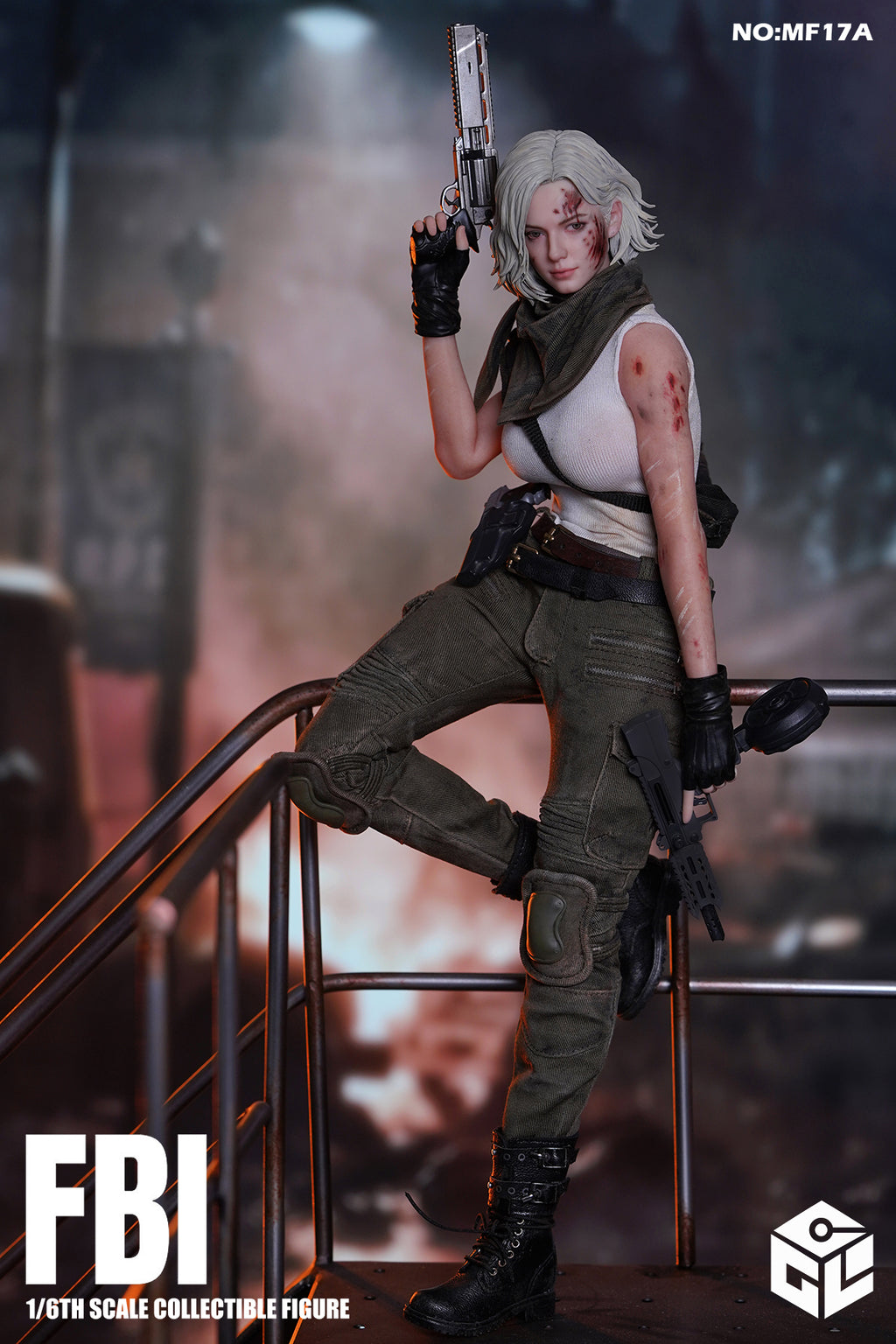 CGL 1/6 生化危機 9 葛蕾絲 MF17A 戰損版 MF17B 普通版